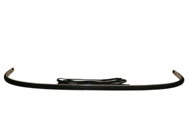 Halteleiste Zierleiste für Stoßstange vorn komplett, breit  für Stossstange vorne Porsche 911 2.0-2.4 Porsche vergl. 90150504551